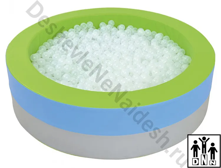 Сухой бассейн круглый