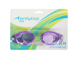Очки для плавания детские ONLYTOP, цвета МИКС