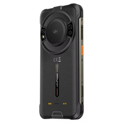 ULEFONE Смартфон Смартфон Ulefone Power Armor 16 Android 13, 8/128ГБ, спортивный телефон с мощными динамиками 8/128 ГБ, черный матовый, хром