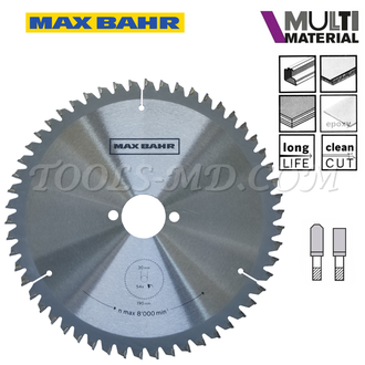 Пильный диск Max Bahr 190 х 30 мм (54 зуб.) Multimaterial