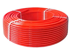 Труба для теплого пола 16х2.0 из сшитого полиэтилена PE-RT красный (Россия)