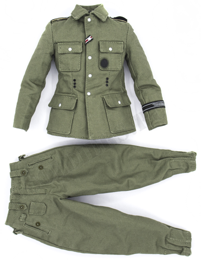 Костюм немецкого солдата времен Второй мировой войны 1/6 (D80125) - DID