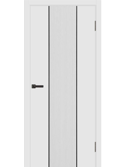 Дрим-1 Эмаль Белая черный молдинг