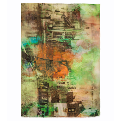 Павловопосадский палантин 10168-10