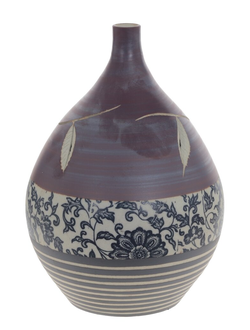 Ваза для искуственных цветов D18* H24 см