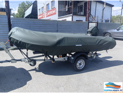 Тент на лодку Хонда 395 КНР