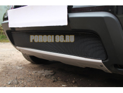 Защита радиатора Renault Duster 2011-2014 black PREMIUM