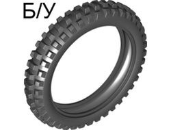 ! Б/У - Tire 100.6mm D. Motorcycle, Black (11957 / 6021952) - Б/У