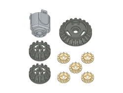 !АНАЛОГ! Gears and Differentials  / Differentials 6,  (DFF6)