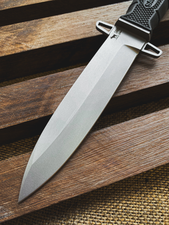 Тактический нож СТРИМ - обух 6.2мм (AUS6, ножны ABS)