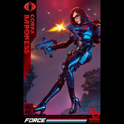 Баронесса  (G.I.Joe Series)  - Коллекционная ФИГУРКА 1/6 scale Cobrа Baroness (GD97009) - GDTOYS