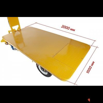Платформенная тележка электрическая RuTrike ПЛИТА 2000