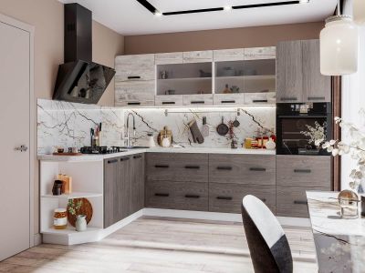 Пенал 600 под духовой шкаф 16 ПД Нагано (ТЭКС)