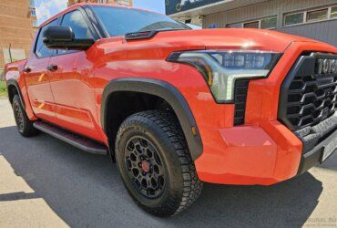 Пороги силовые BMS PRO-Line для Toyota Tundra Crew Max 5,5 ft 2022-2025 (2шт.)