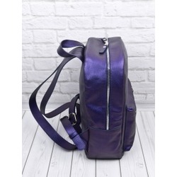 Женский кожаный рюкзак Albiate Premium blue chameleon 
(арт. 3103-58)