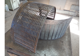 Сито РДМ-600 с ячеей 35*7 для игольчатой щепы на производство арболита