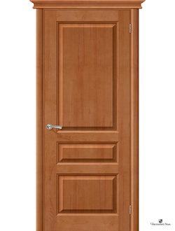 Дверь межкомнатная массив М5 Светлый лак Т-05