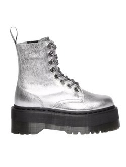 Ботинки Dr. Martens Jadon Max Boot Silver Metallic