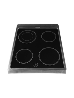 Стеклокерамическая поверхность Haier 0530023776. Цвет нержавейка