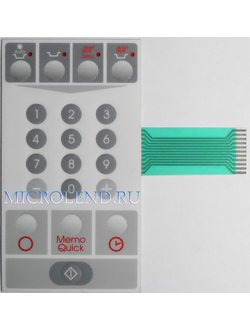 мембрана клавиатуры свч печи MOULINEX SYNCHRO GRILL A745