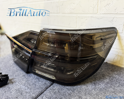 Стопы Toyota Camry 55 стиль Mercedes черные тонированные