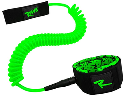 Продажа страховочных тросов (лишей) ‎Rave Green для сапбордов в Иркутске