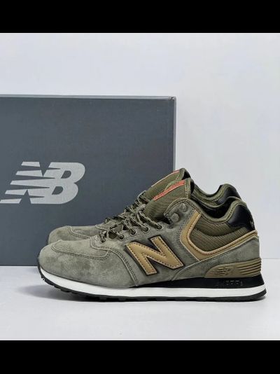 New Balance Classic 574 Khaki С Мехом
