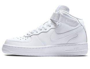 Nike air force top 1 white gs
