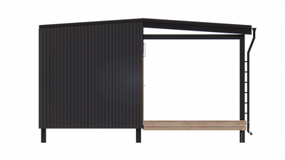 Модуль дома "Фиеста" (с крытой террасой)