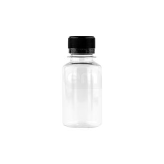 Бутылка ПЭТ 100 мл. прозрачная с крышкой стандарт