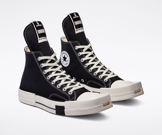 Кеды Converse x Rick Owens DRKSHDW DRKSTAR черные высокие