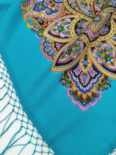 Павловопосадский платок Знойный ветер 1888-11