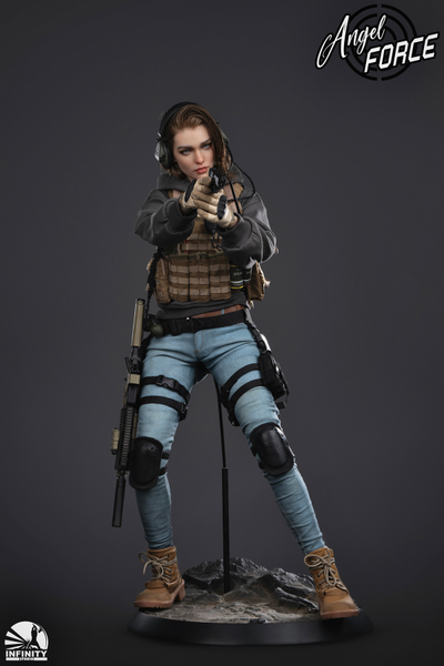 Боевая подруга Мия - Коллекционная ФИГУРКА 1/3 scale Angel Force MIA (GJKD0001) - Infinity Studio