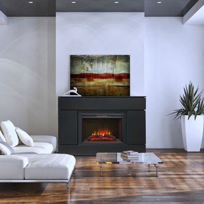 Электрокамин Харис DK с очагом Sparta 25.5 LED