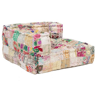 Модуль мягкий угловой  Secret De Maison FANCY (mod. 10203) cotton patchwork, 80х80х43см, этнический Patchwork