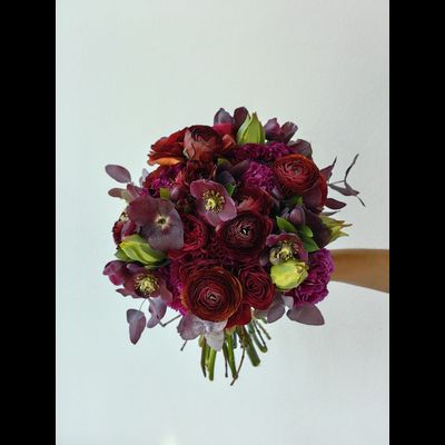 Букет невесты &amp; Бутоньерка № 1300