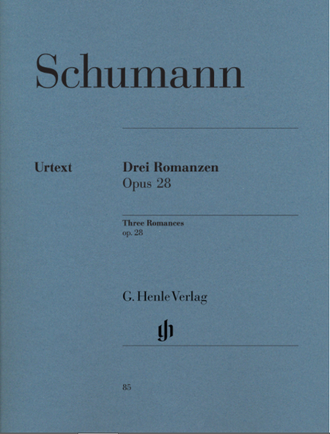 Schumann: Three Romances op. 28 for piano