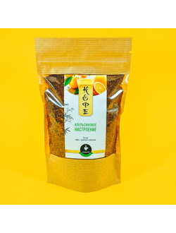 Кофе ароматизированный зерновой "Апельсиновое настроение" 100г