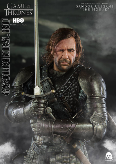 Купить коллекционную фигурку Сандора Клигана (Sandor Clegane), Игра Престолов (Game of Thrones) 1/6