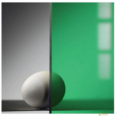 Монолитный поликарбонат Лист П/К 3050*2050 2UV, 3 мм, зеленый (Borrex)