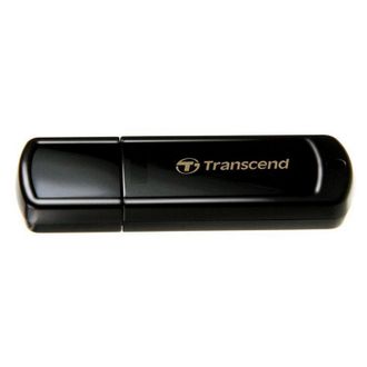 Флеш-память Transcend JetFlash 350, 16Gb, USB 2.0, черный, TS16GJF350