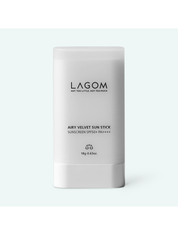 Матирующий солнцезащитный стик Lagom Airy Velvet Sun Stick SPF50+ PA++++ (18 г)
