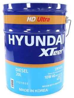 Масло мотор. HYUNDAI XTeer HD9000 10W40 E9/CK-4 20л