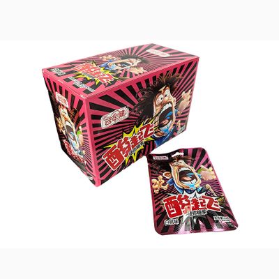 Кислые конфеты yunhuajian со вкусом персика