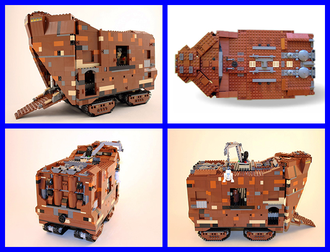 Lego sandcrawler hot sale