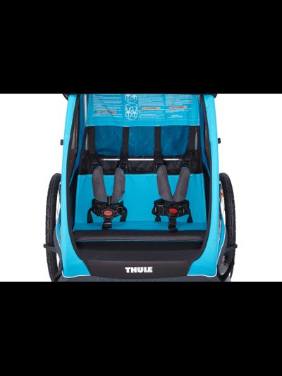 THULE Coaster XT велосипедный прицеп-коляска для 2-х детей