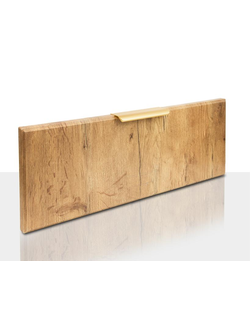 Ручка торцевая Hidden PT02  160/200мм, матовое золото