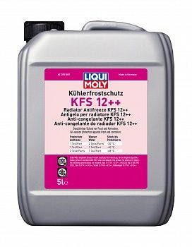 Жидкость для систем охлаждения &quot;KFS G12++&quot; концентрат, 5 л