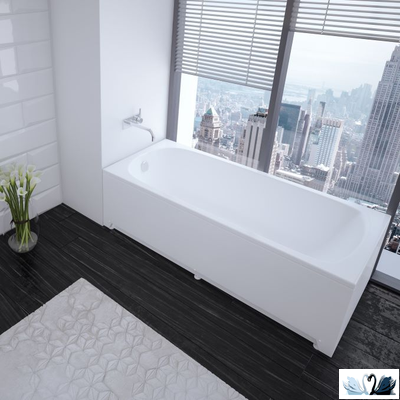 Ванна Aquatek Ника 150x75 см NIK150-0000001, акриловая, прямоугольной формы