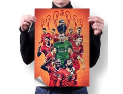 Плакат Ливерпуль, Liverpool FC №4